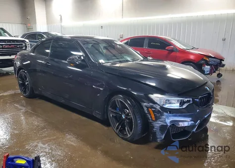 2016 BMW M4 z USA, uszkodzony, nr VIN WBS3U9C59GP968511